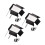 3Pcs LED Light Panel Video Lighting Kit For Photography With 2
