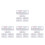 24 Pcs 3 In 1 UV And UVC Test Cards For Intensity Light Identification 7