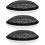 3 Pcs Flax Felt Mesh Hat Women Diy Accessories 9