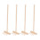4Pcs Mini Wooden Rake For Sand Table Micro Landscape Sandbox Diy Tool 1