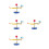 4pcs Sun Earth Moon Model Kit for Kids Science Toy 3
