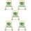 5Pcs Mini Shopping Cart Model Simulation Doll Trolley Storage Basket 10