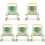 5Pcs Mini Shopping Cart Model Simulation Doll Trolley Storage Basket 4