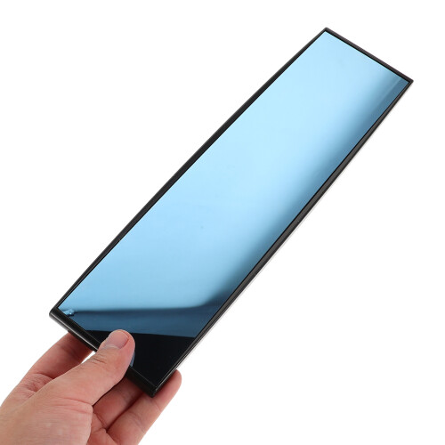 2Pcs Panoramic Car Rearview Mirror Wide Angle Clear Plastic Glass 2