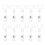 30 Pcs Plastic Price Tag Clips For Mall Advertising Display 2