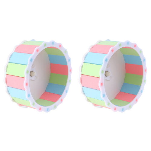 2pcs Exercise Wheel For Hamster Runner 15c Pet 1