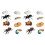 16 Pcs Realistic Insect Growth Models Worker Ants Educational Toy 2