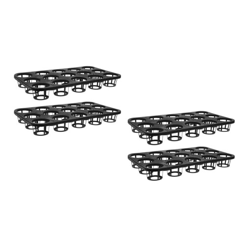 4Stk Anzuchtabletts, PP, Robust, Und Handfreundlich 1
