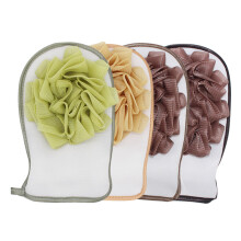 6pcs Body Scrub Glove For Dead Skin Remover Double Sided Exfoliating Mitt Towel For Couple Spa Shower Random Color