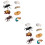 16 Pcs Realistic Insect Growth Models Worker Ants Educational Toy 6