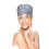 2Pcs Unisex Scrub Cap Flower Print Adjustable Tie Hat 2