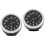 2Pcs Black Luminous Quartz Car Dashboard Clock 4