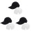 3Sets Bump Cap Inserts Voor Hoedvormer Veiligheid Baseball Pet 3