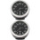2Pcs Black Luminous Quartz Car Dashboard Clock 5