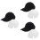 3Sets Bump Cap Inserts Voor Hoedvormer Veiligheid Baseball Pet 7