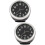 2Pcs Black Luminous Quartz Car Dashboard Clock 7