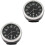 2Pcs Black Luminous Quartz Car Dashboard Clock 3