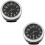 2Pcs Black Luminous Quartz Car Dashboard Clock 6