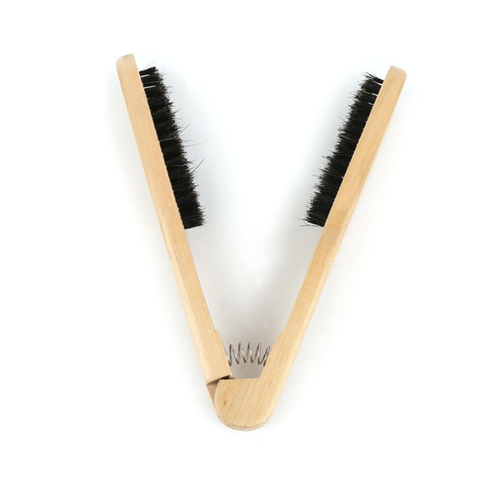 Hair Straightening Brush for Short Hair Men, Rapid Blowdry, Frizz and Static Control