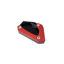 Motorcycle Kickstand Extension Side Stand Pad for Suzuki VStrom 650 DL650 20042023 Red