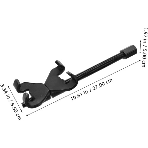 2pcs Heavy Duty Coil Spring Compressor Tool with Safety Lock Compression for Automotive Strut Removal 2