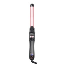 Automatic Hair Curler 28mm Ceramic Rotating Curling Iron with 24 Heat Settings and LED Display
