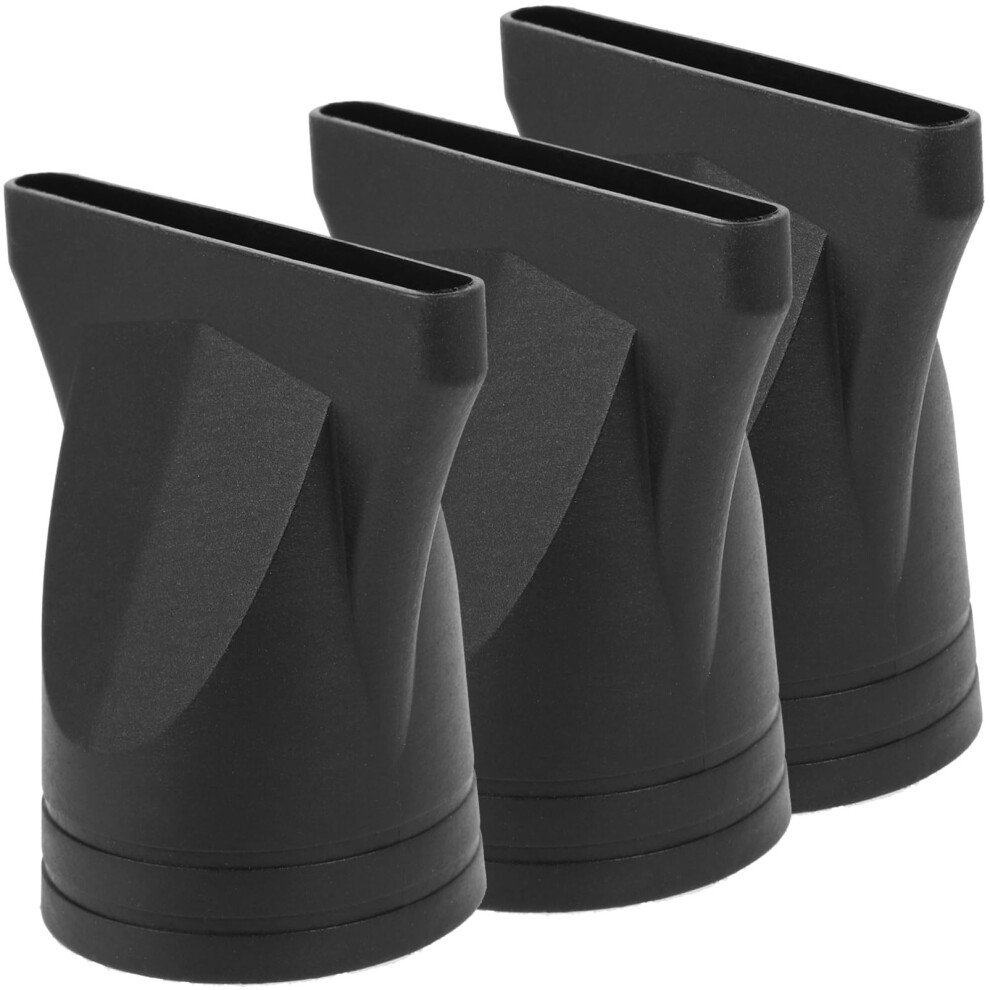 3pcs Universal Hair Dryer Nozzle Attachment Set with Diffuser for Salon and Home Styling