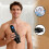 Male Erectile Dysfunction Device with Ergonomic Grip, Waterproof USB Rechargeable Penile Health Tool 4