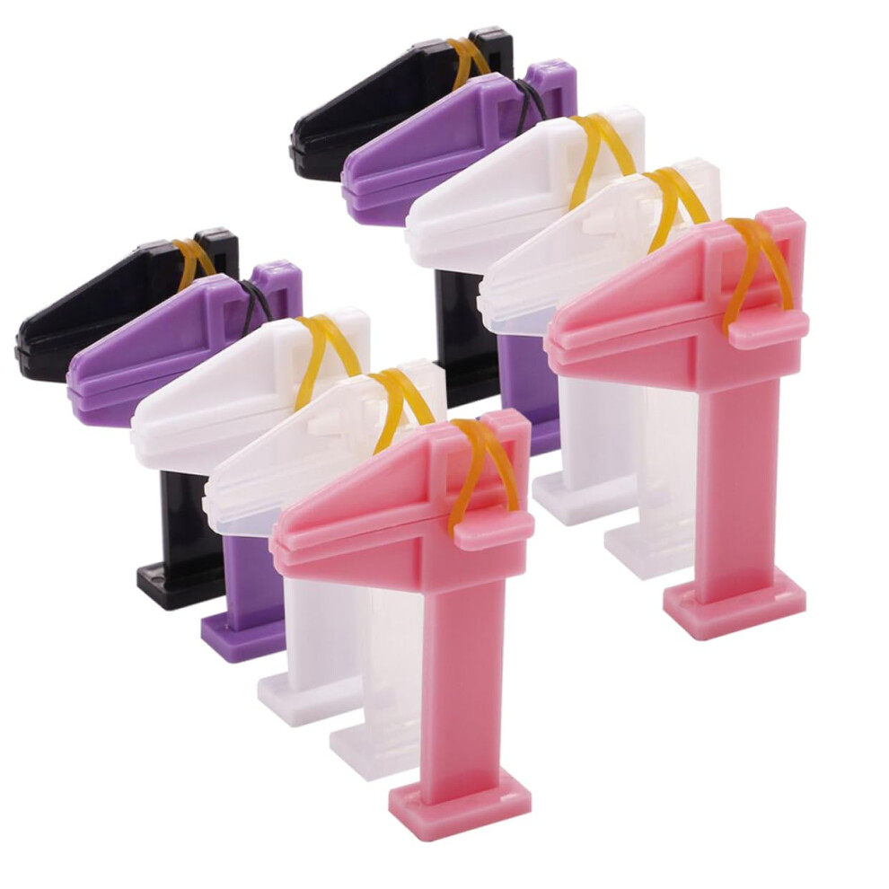 10pcs Nail Extension Clips for Gel and Acrylic with Precise Positioning Durable Reusable Tool