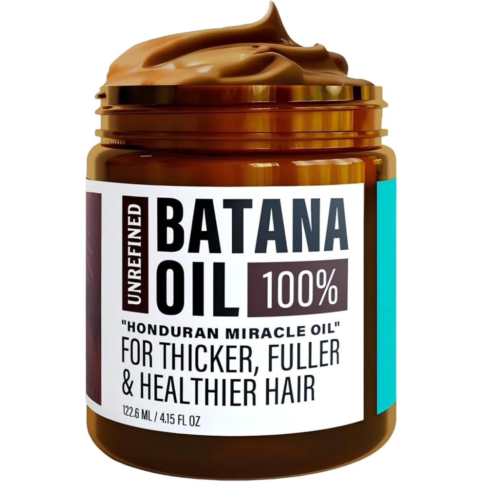 Batana Oil for Hair Growth Boost and Hair Loss Prevention with Botanical Extracts for Damaged Hair