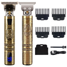 Cordless Hair Clippers and Beard Trimmer, Rechargeable TBlade, Professional Grooming with Guards