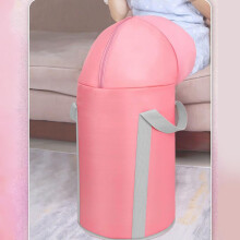 Collapsible Foot Spa Tub with Knee Cover, Foldable LeakProof Basin for Pedicure Travel Camping