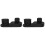 2Stk Phone Charging Rack Schwarz Kabelorganizer Halter Für Geräte 4