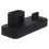 2Stk Phone Charging Rack Schwarz Kabelorganizer Halter Für Geräte 2
