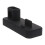 2Stk Phone Charging Rack Schwarz Kabelorganizer Halter Für Geräte 3