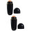 4Stk Volcano Gesichtsroller Ölabsorption Skin Care Tool Schwarz 9