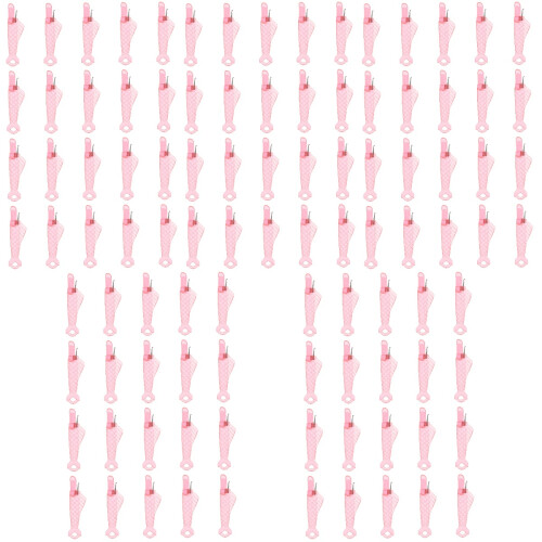 100Pièces Enfile-Needles Rose Portable Pour Machine À 2
