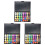 3Pièces Palette De Fards À Paupières Multi 40 Mat Et 2