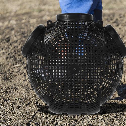 2Pièces Cage De Noire Résistante Pour Écrevisses Crabes 2