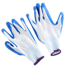 12Pièces Anti-Usure Protection Mains Nylon Bleu Professionnel