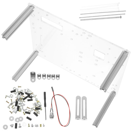 1Set DIY Open Air Computer Bracket Met Duurzaam Aluminium En Metaal