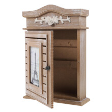 2 Pièces À Clés En Bois Avec Porte-Photo Pour Rangement