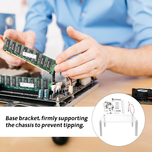1Set DIY Open Air Computer Bracket Met Duurzaam Aluminium En Metaal 2