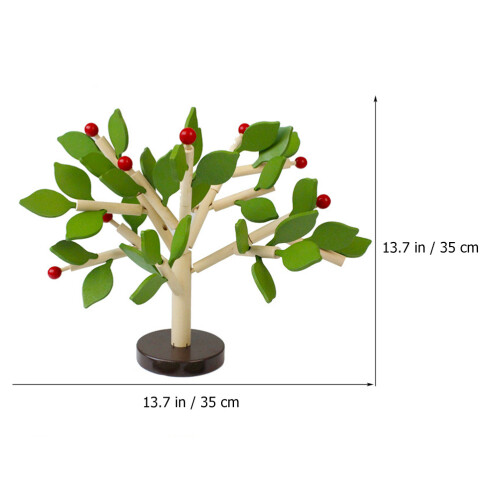 1Ensemble Puzzle Bois Enfant Arbre Assemble Joyeux 1