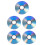 5 Ensembles De CD Réinscriptibles Haute Capacité Pour Audio 7