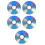 5 Ensembles De CD Réinscriptibles Haute Capacité Pour Audio 5