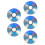 5 Ensembles De CD Réinscriptibles Haute Capacité Pour Audio 6