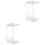 2Pièces Boîte Rangement Ciseaux Transparent Salon Accessoires 3
