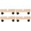 4Pièces Accessoires Base Paravent Beige Résistante 3