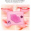 60Pièces Patchs Collagène Gel Hydratants Rose 9